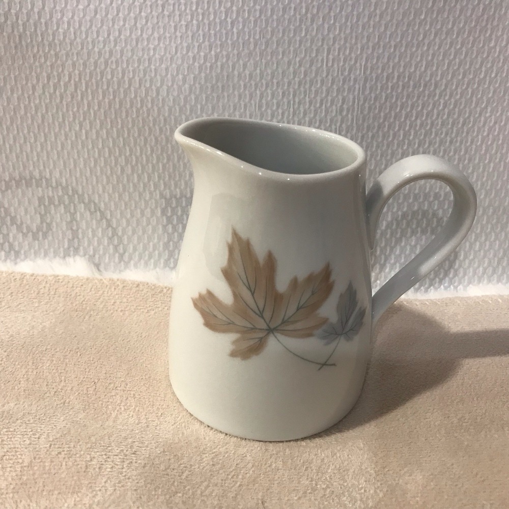 Vintage Noritake Maplewood Cook N Serve Creamer Pitcher Maple Leaf Pattern 109
